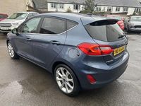 Used Ford Fiesta Titanium X 125 HP (91 kW) 2021 Blue Hatchback