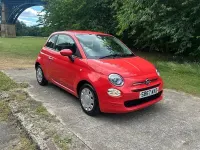 Used Fiat 500 Pop 69 HP (50 kW) 2017 Pink Hatchback