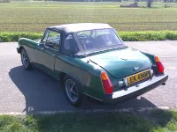 Used MG Midget 66 HP (48 kW) 1976 Green Cabriolet