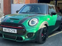 Used Mini John Cooper Works Comfort 231 HP (169 kW) 2020 Green Hatchback