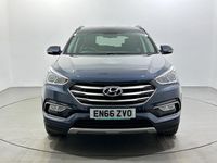 Used Hyundai Santa Fe Premium 2016 Blue SUV