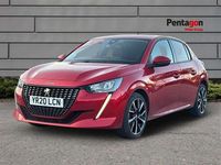 Usado Peugeot 208 Allure Premium 101 HP (74 kW) 2020 Vermelho Citadino
