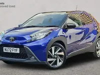 Used Toyota Aygo X 72 HP (52 kW) 2022 Juniper blue SUV