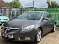 Used Vauxhall Insignia SRi 160 HP (117 kW) 2009 Grey Hatchback