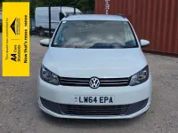 Used VW Touran SEL 150 HP (110 kW) 2014 White MPV