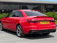 Used Audi A4 Black Edition 147 HP (108 kW) 2024 Red Sedan