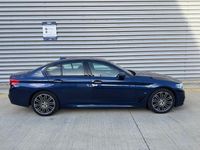 Used BMW 530e M Sport 252 HP (185 kW) 2018 Blue Sedan