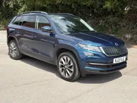Used Skoda Kodiaq SE Drive 150 HP (110 kW) 2021 Blue SUV