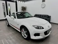 Used Mazda MX5 126 HP (92 kW) 2013 White Cabriolet