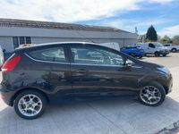 Used Ford Fiesta Zetec 2012 Black Hatchback