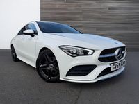 Used Mercedes CLA200 AMG Line Premium 163 HP (119 kW) 2019 White Coupe