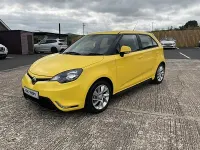 Used MG MG3 106 HP (77 kW) 2018 Yellow Hatchback