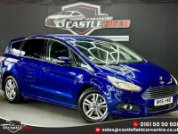 Used Ford S-MAX Titanium 150 HP (110 kW) 2016 Blue MPV