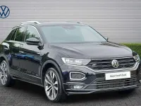 Used VW T-Roc R-line 150 HP (110 kW) 2021 Black SUV