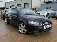 Begagnad Audi A3 Sport 2007 Svart Halvkombi