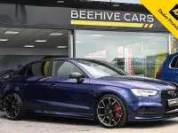 Used Audi S3 Black Edition 2018 Blue Sedan