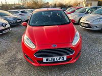 Used Ford Fiesta Zetec 2016 Red Hatchback
