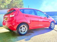 Used Ford Fiesta Zetec 2013 Red Hatchback