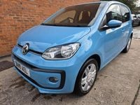 Used VW up! high up! 75 HP (55 kW) 2018 Blue Hatchback