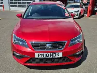 Used Seat Leon ST FR 150 HP (110 kW) 2018 Red Estate