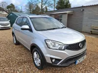 Used SsangYong Korando 178 HP (130 kW) 2017 Silentr silver metallic Van