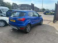Used Ford Ecosport Titanium 95 HP (69 kW) 2016 Blue SUV
