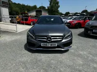 Used Mercedes C220 AMG line 170 HP (125 kW) 2017 Grey Estate