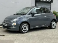 Used Fiat 500 Lounge 69 HP (50 kW) 2018 Grey Hatchback