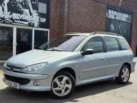 Used Peugeot 206 109 HP (80 kW) 2005 Silver Estate