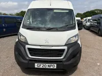 Used Peugeot Boxer 140 HP (102 kW) 2020 White Van