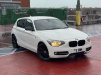 Używany BMW 116 Sport Line 2012 Biały Hatchback