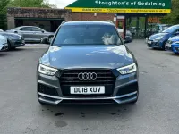 Begagnad Audi Q3 Black Edition 150 HK (110 kW) 2018 Grå SUV
