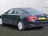 Used Skoda Superb SE 150 HP (110 kW) 2019 Black Hatchback