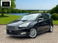 Second-hand Ford C-MAX Titanium 125 CP (91 kW) 2017 Negru Monovolum