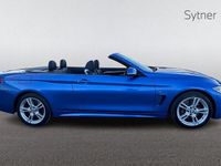 Used BMW 435 M Sport 313 HP (230 kW) 2017 Blue Cabriolet