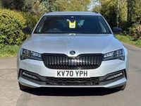 Second-hand Skoda Superb SportlinePlus 190 CP (139 kW) 2020 Argintiu Break