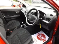 Used Kia Picanto 68 HP (50 kW) 2011 Red Hatchback