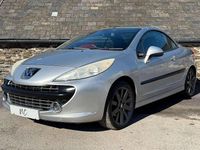 Używany Peugeot 207 CC GT 2008 Srebrny Kabriolet
