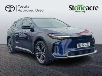 Used Toyota bZ4X 160 kW (218 HP) 2022 Blue SUV