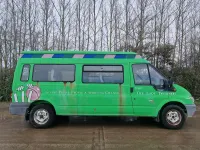 Używany Ford Transit 160 KM (117 kW) 2001 Zielony