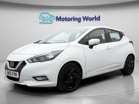 Used Nissan Micra Acenta 92 HP (67 kW) 2021 White Hatchback