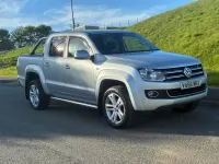 Begagnad VW Amarok Highline 180 HK (132 kW) 2016 Silver Pickup