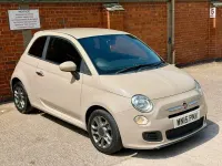 Used Fiat 500 S 69 HP (50 kW) 2015 Beige Hatchback