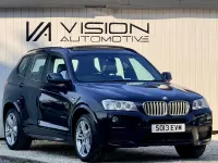 Used BMW X3 M Sport 258 HP (189 kW) 2013 Black SUV