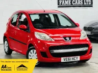 Used Peugeot 107 68 HP (50 kW) 2012 Red Hatchback