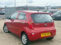 Used Kia Picanto 84 HP (61 kW) 2012 Red Hatchback