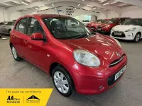 Used Nissan Micra Acenta 2012 Red Hatchback