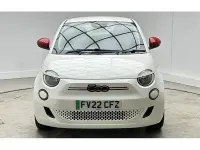 Used Fiat 500e Red 86 kW (118 HP) 2022 Ice white Hatchback