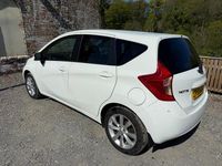 Used Nissan Note S 98 HP (72 kW) 2014 White Hatchback