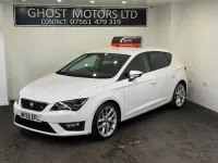 Used Seat Leon FR 184 HP (135 kW) 2015 White Hatchback